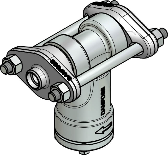 Danfoss Schmutzfänger nicht geschweisst FA 20 1/2" - Detail 1