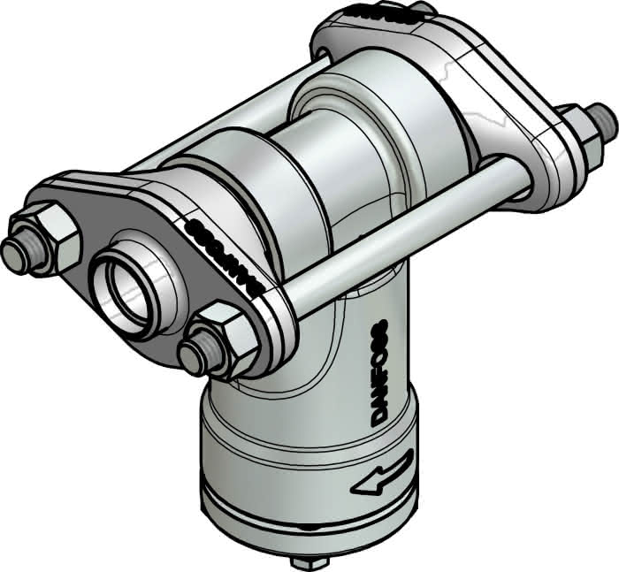 Danfoss Schmutzfänger nicht geschweisst FA 20 3/4" - Detail 1