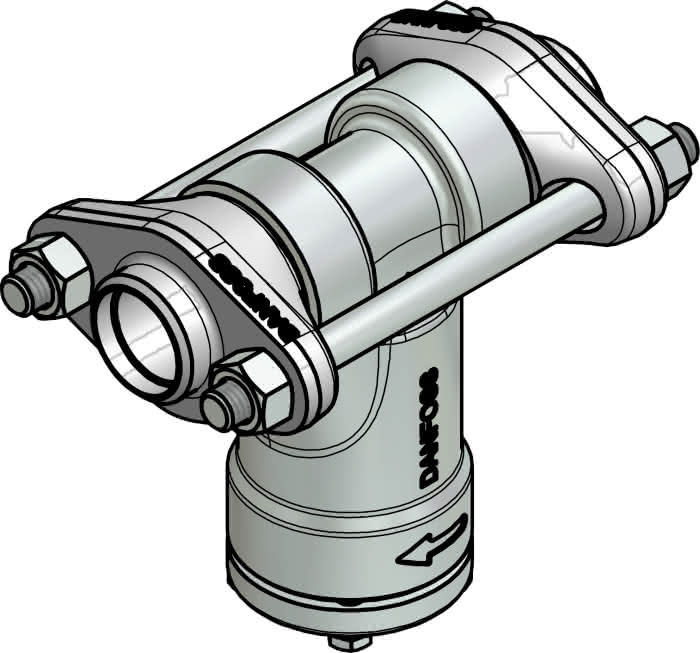 Danfoss Schmutzfänger nicht geschweisst FA 20 1" - Detail 1