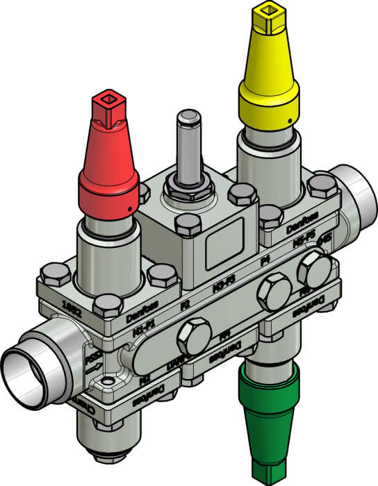 Danfoss Ventilstation ICF 20-6-2HRB - Detail 1