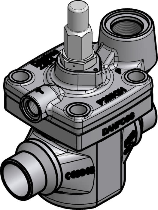 Danfoss Hauptventil pilotgesteuert ICS1 25-20 - Detail 1