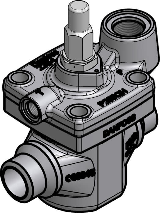 Danfoss Hauptventil pilotgesteuert ICS1 40 - Detail 1