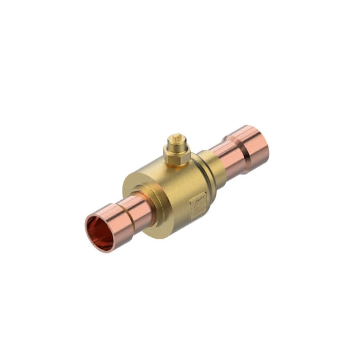 Danfoss Kugelabsperrventil ohne Schraderventil GBCT 42s 1 5/8" CO2 - Detail 1