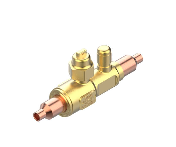 Danfoss Kugelabsperrventil mit Schraderventil CO2 GBCT 6s 1/4" - Detail 1