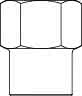 Panason.-Adapter 3/8"x5/8" PAW-CO2-RACORD-5/8 - Detail 1