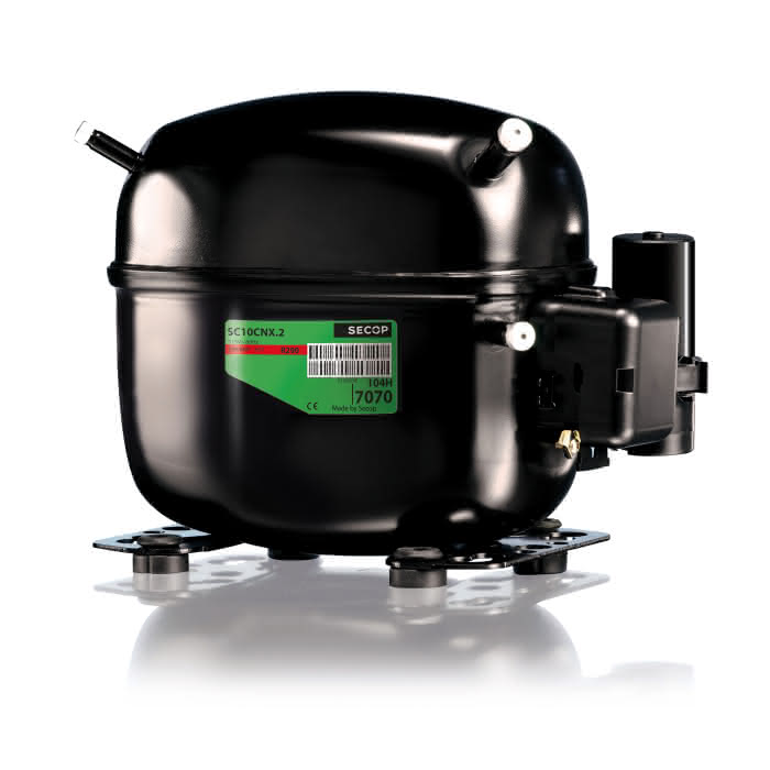 Secop Hubkolbenverdichter vollhermetisch SC10G 230V 50/60Hz H/M/LBP - Detail 1