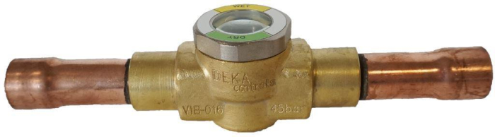 Deka Flüssigkeitschauglas mit Indikator VIB-006 - Detail 1
