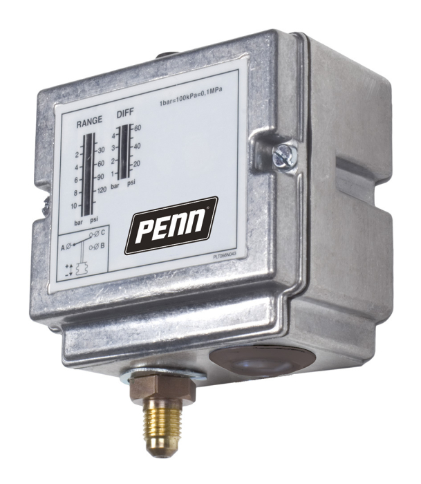 Penn    -Pressostaat    P77 AAW-9800  soldeer - Detail 1