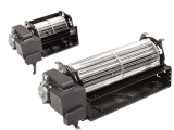 Glems Querstromlüfter GT82/30-180 30W 230V 1 Walze ø60mmx180mm 2-stufig Motor links