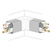 VECAMCO Innenbogen 80x60mm RAL 9003 - More 2