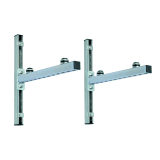 Müpro MPC-Konsolensets mit Schalldämmung verzinkt Länge 800mm