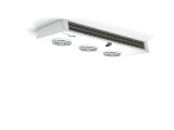 Kelvion Deckenluftkühler mit Hygienebeschichtung KCC-203-4BE-HX32-1