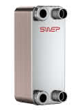 SWEP Wärmetauscher B10THx50/1P-SC-M 2x28U(20)+2x1"&22U(20)