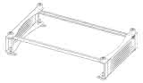 DAIKIN Design Standkonsole 5A für DAIKIN Altherma Wärmepumpen