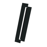 DECOCLIM Seitenteil Größe XL anthrazit grau