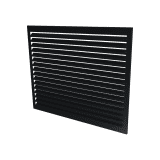 DECOCLIM Rückseite zu Wetterschutz Größe L anthrazit grau