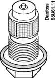 Danfoss Düse Orifice 09 für Expansionsventil TE 20