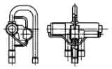 Danfoss 4-Wege-Umkehrventil STF-0201G