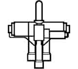 Danfoss 4-Wege-Umkehrventil STF-2501G3
