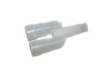 Linum Y-Verbindung transparent für Abflussschläuche ALX-2230 und ALX-2250, C.CSY