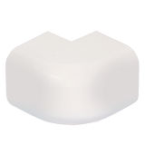 VECAMCO Außenbogen 90x65mm RAL9003