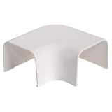 VECAMCO Flachbogen 95x60mm RAL9010