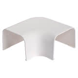 VECAMCO Flachbogen 95x65mm RAL9003