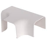VECAMCO -T-Stück 80x60mm RAL9003 9805-200-11