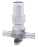 AWA Absperrventil mit Schweiss-/Lötanschluss Edelstahl Serie 881 2x W 13,5mm ODS 10mm