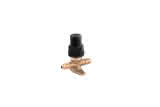 Castel Absperrventil 6010E/2 SAE 1/4" Bördel 120bar