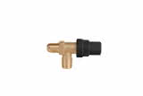 Castel Sammlerventil 6120E/22 SAE 1/4" Bördel x 1/4" NPT 120bar
