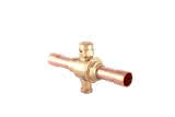 Castel Kugelabsperrventil 6531E/M10 CO2 10mm Löt 90bar mit Bypass