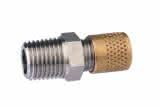 AWA Serviceventil 1.4301 -PS48 AG NPTF1/4"- SAEM1/4"(Vg5)