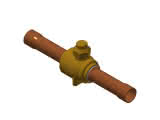 Danfoss Kugelabsperrventil ohne Schraderventil GBC 18s 3/4"