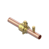 Danfoss Kugelabsperrventil mit Schraderventil CO2 GBCH 18s