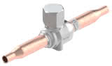 Danfoss Kugelabsperrventil ohne Schraderventil GBC 1/4" H, 90bar CO2