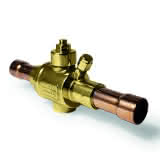 Refrigera 2-Wege-Kugelventil mit Schrader 6mm 60bar CO2