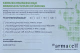 ArmaFlex Protect Brandschutzschild (5 Stück)