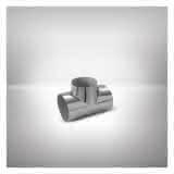 ArmaChek Silver T-Stück ACHT-100 100mm