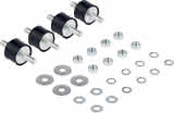 GUS Gummipuffer Set 30x30mm M8-BVDCY 4 Stück