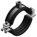 Mefa Maxima PSM Rohrschelle M10/M12 133-136mm rundumgeschweißt TPE