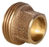 Conex IBP Einschraubteil konisch dichtend AG G zylindrisch Serie 4000 4380 15x3/4" Rotguss