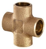 Conex IBP Kreuz Serie 4000 4180 18mm Rotguss