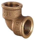 Conex IBP Winkel 90 Grad IG Rp zylindrisch Serie 3000 3090 3/8" Rotguss