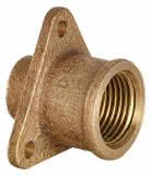Conex IBP Flansch Muffe IG Rp zylindrisch mit Innenlötende IG Rp zylindrisch Serie 4000 4270 15x1/2" Rotguss