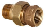 Conex IBP Rohrverschraubung flach dichtend IG Rp zylindrisch AG R konisch Serie 3000 3331 3/4" Rotguss