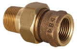 Conex IBP Rohrverschraubung konisch dichtend IG Rp zylindrisch AG R konisch Serie 3000 3341 1 1/2" Rotguss
