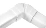 Canalsplit 06 verstellbarer Bogen, 60x45mm, reinweiß
