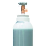 Linde Sauerstoff 2,5 5,0l Flasche 08 per Füllung