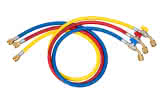 Refco Füllschlauch-Set 1/4"SAE mit Kugelventil 60"/150cm CA-CCL-60-45°